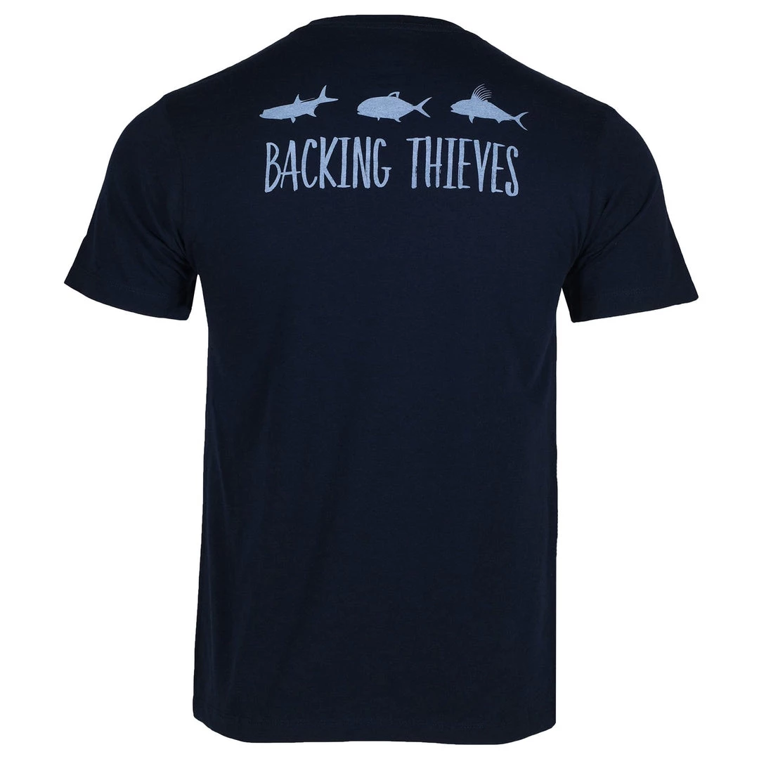 Mountain Khakis Men's Backing Thieves Short Sleeve T-Shirt 4 Mountain Khakis Men's Backing Thieves Short Sleeve T-Shirt