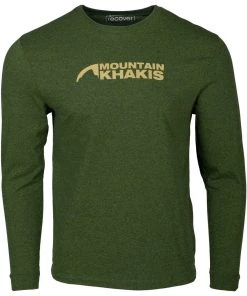 Mountain Khakis Shirts Men's Logo Long Sleeve T-Shirt