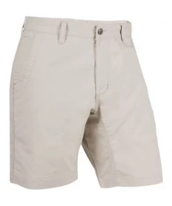 Mountain Khakis Men's Stretch Poplin Short | Classic Fit / Oatmeal