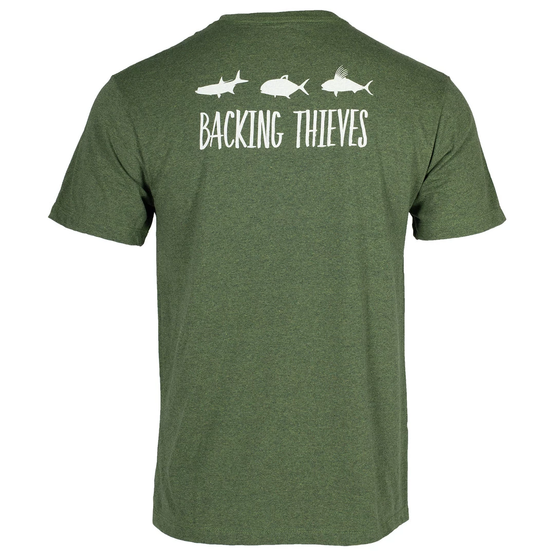 Mountain Khakis Men's Backing Thieves Short Sleeve T-Shirt 2 Mountain Khakis Men's Backing Thieves Short Sleeve T-Shirt