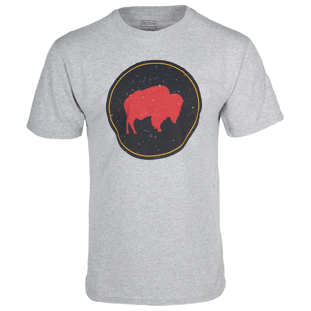 Mountain Khakis Men's Bison Patch T-Shirt 1 Mountain Khakis Men's Bison Patch T-Shirt
