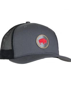 Mountain Khakis Unisex Bison Patch Trucker Hat Accessories & Gear
