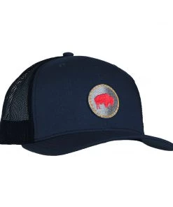 Mountain Khakis Unisex Bison Patch Trucker Hat Accessories & Gear