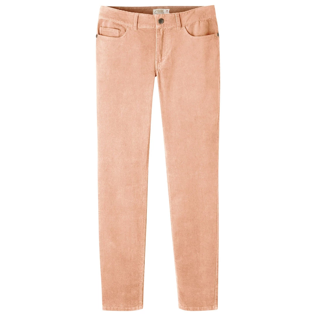 Mountain Khakis Women's Canyon Cord Skinny Pant | Slim Fit / Pink Champagne