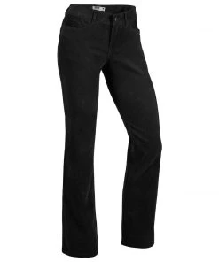 Mountain Khakis Women's Crest Cord Pant | Straight Fit / Black Pants