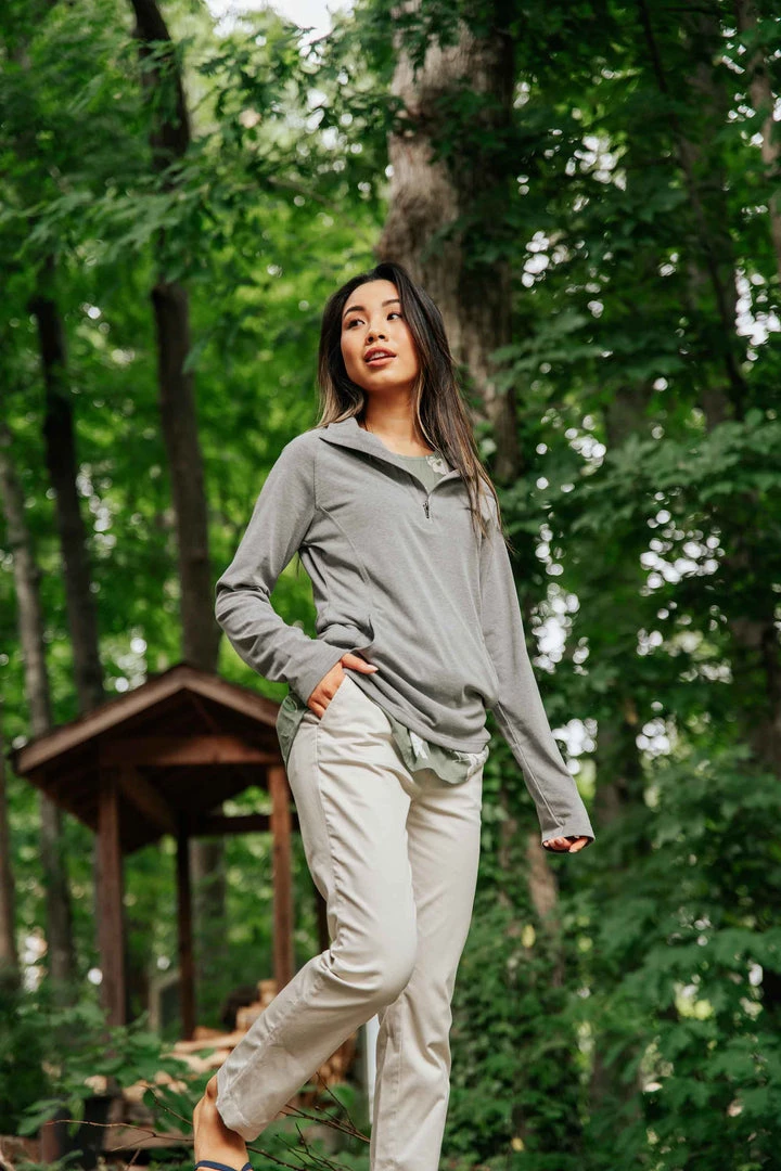 Mountain Khakis Women's McKinley QTR Zip 4 Mountain Khakis Women's McKinley QTR Zip