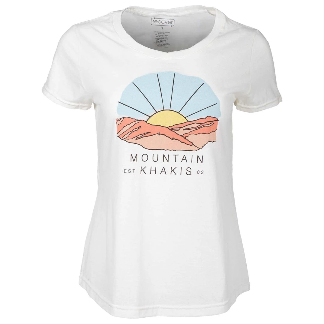 Mountain Khakis Women's Sunrise Short Sleeve T-Shirt 1 Mountain Khakis Women's Sunrise Short Sleeve T-Shirt